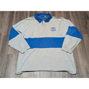 Vintage Florida Gators Rugby Shirt Mens XL‎ Gray Blue Long Sleeve Pullover READ